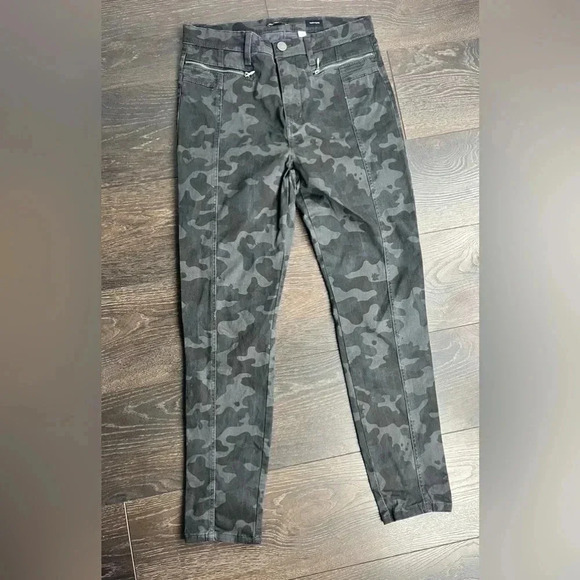 Supplies High Rise Gray Camo Pant Women - Picture 1 of 5